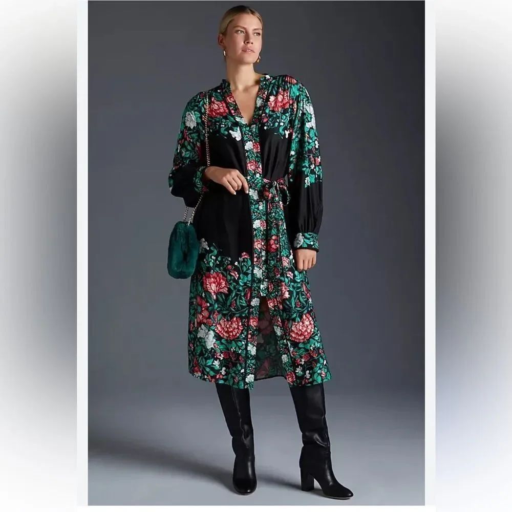 Anthropologie Midi Shirt Dress